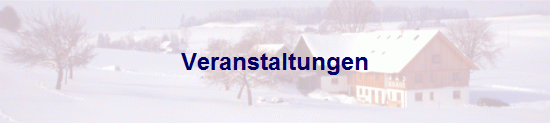 Veranstaltungen