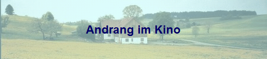 Andrang im Kino
