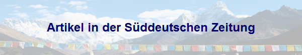 Artikel in der Sddeutschen Zeitung