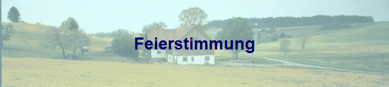 Feierstimmung