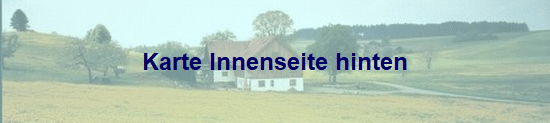 Karte Innenseite hinten