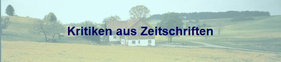 Kritiken aus Zeitschriften