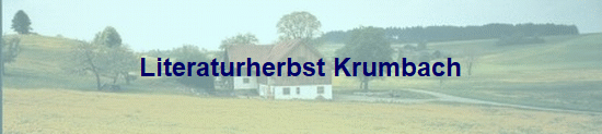 Literaturherbst Krumbach