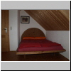 Zimmer 2: Doppelzimmer - das Doppelbett