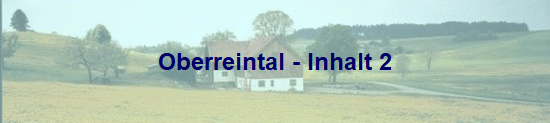 Oberreintal - Inhalt 2
