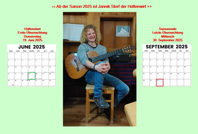 Aufruf der Internetseite der Simms-Htte